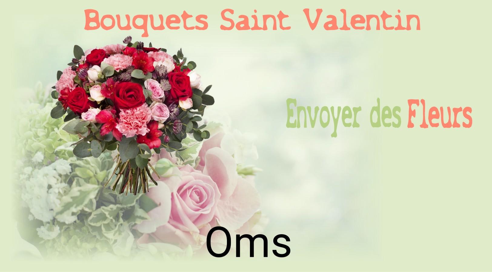 Roses de Saint-Valentin livrées à Oms